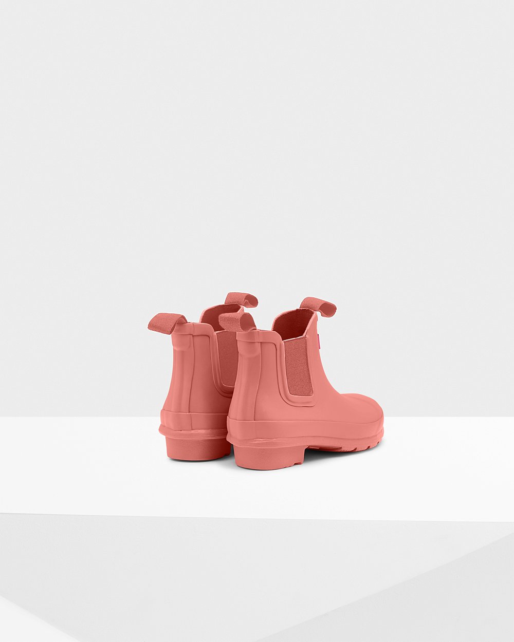 Botas Chelsea Hunter Criança Rosa - Original Big - 35WLQVBGS